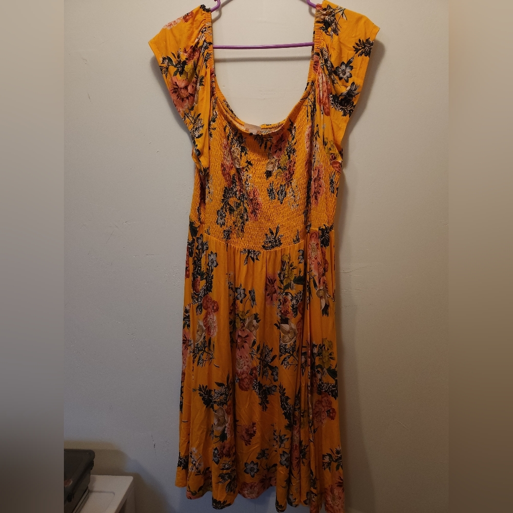 TORRID MINI SUPER SOFT OFF-SHOULDER DRESS SIZE 3